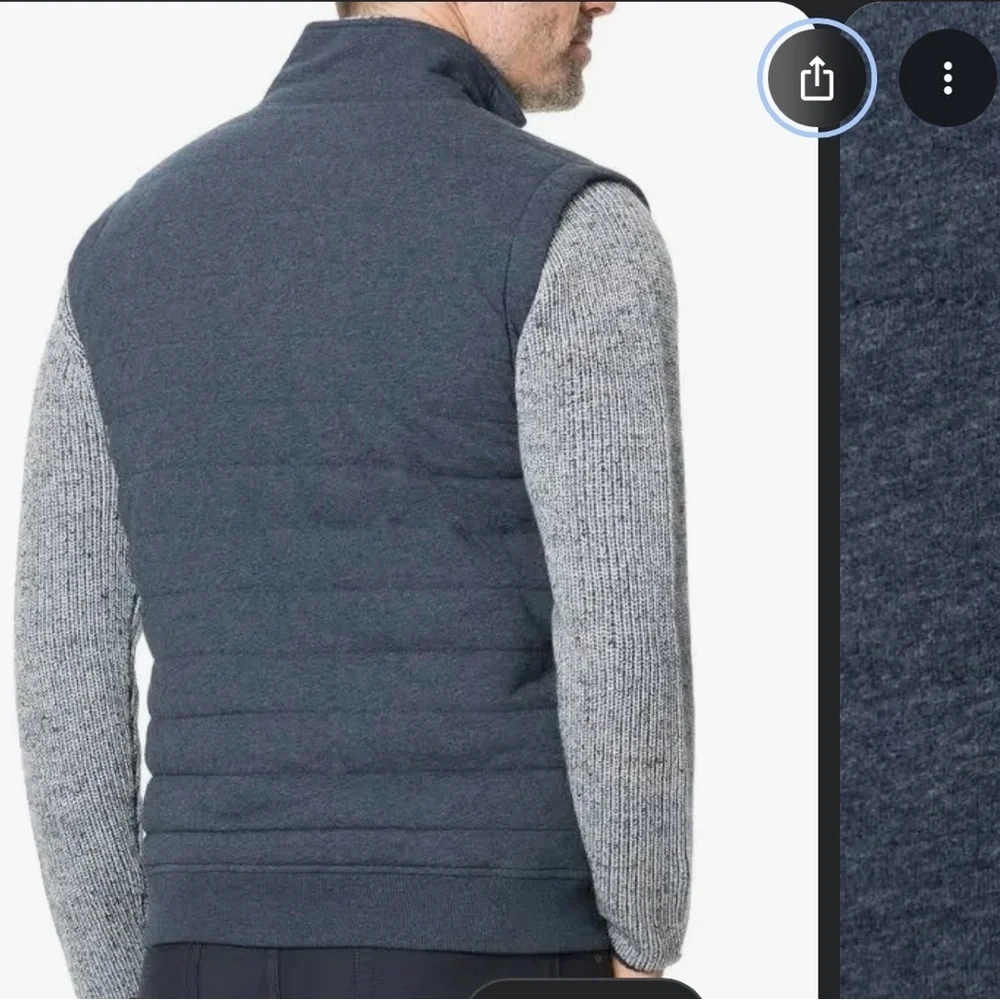 Rodd & Gunn Goulds‎ Road Quilted Cotton Flannel Vest Men’s Sz XL
